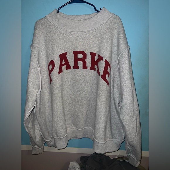 Parke Tops - Parke / SET active collab reversible fleece mockneck + matching socks!!